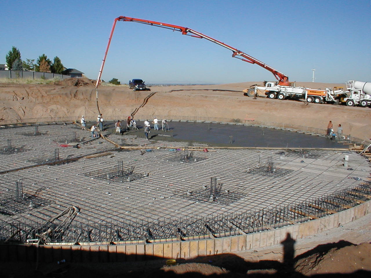 Concrete Application at Next Construction